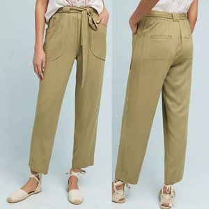 Anthropologie Dolan Left Coast Green Northwestern Joggers